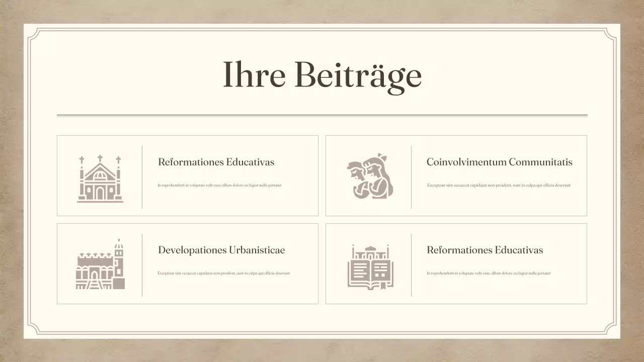 beige vintage zivilen Newsletter