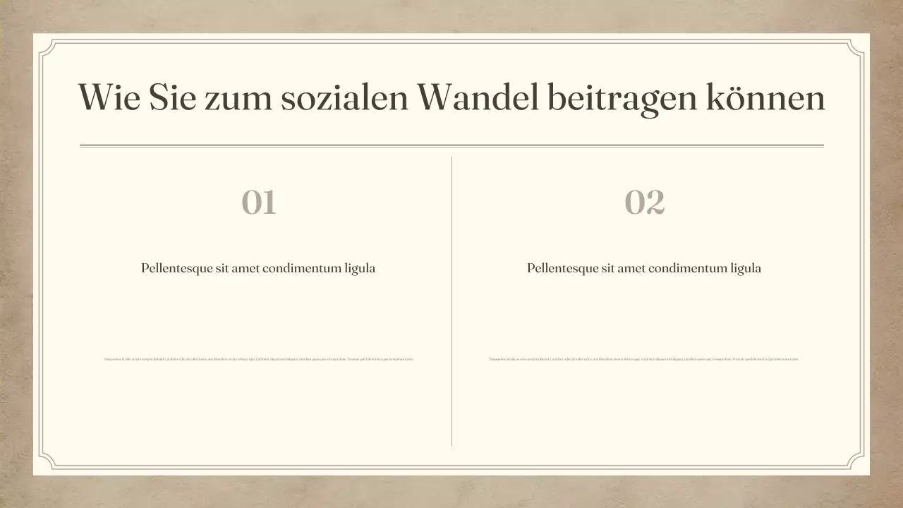 beige vintage zivilen Newsletter