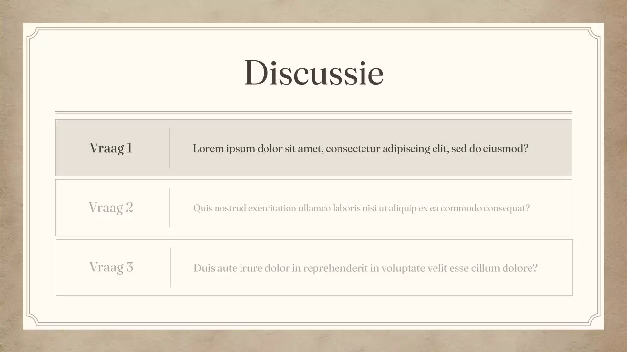 beige vintage nieuwsbrief voor burgers