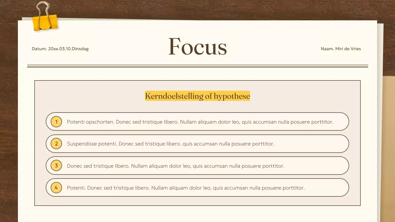 beige klassiek academisch document