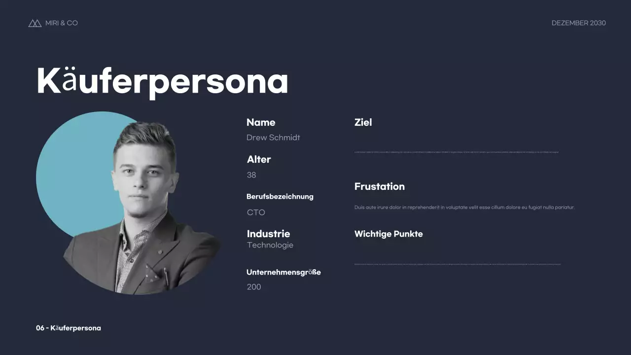 Blue Modern Business Plan