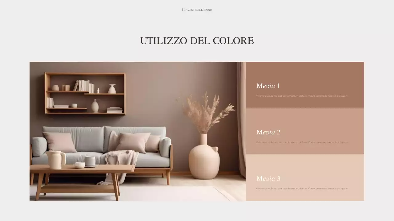 annuncio colore moderno beige