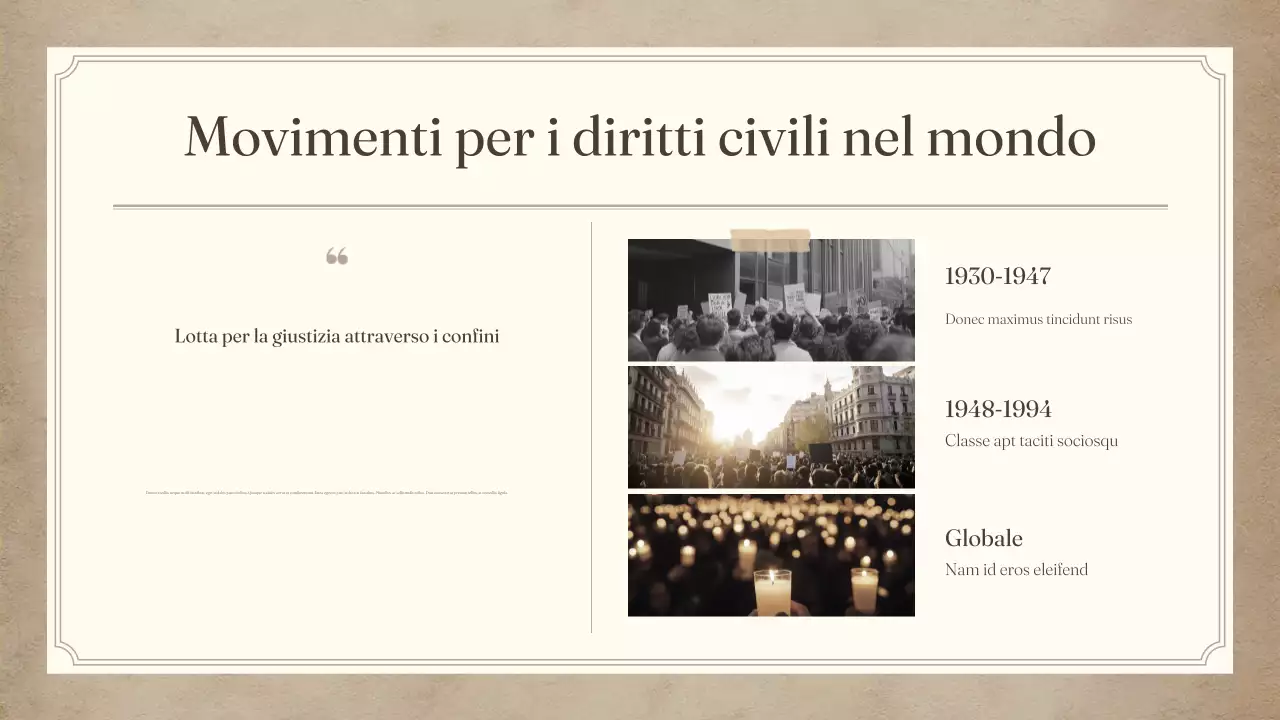 newsletter civile vintage beige