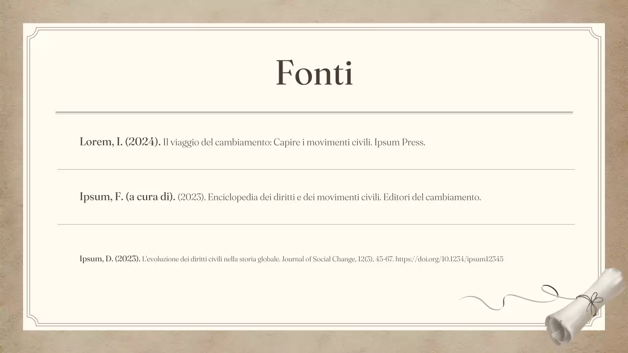 newsletter civile vintage beige