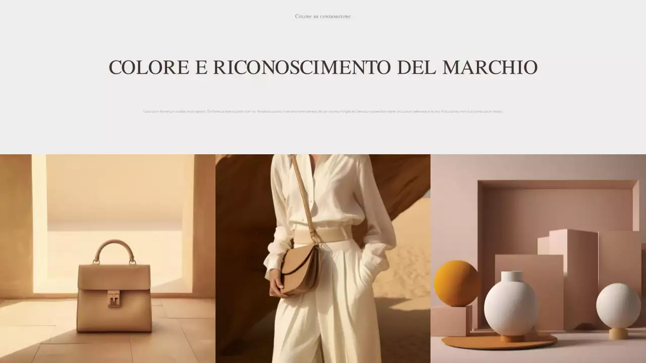 annuncio colore moderno beige