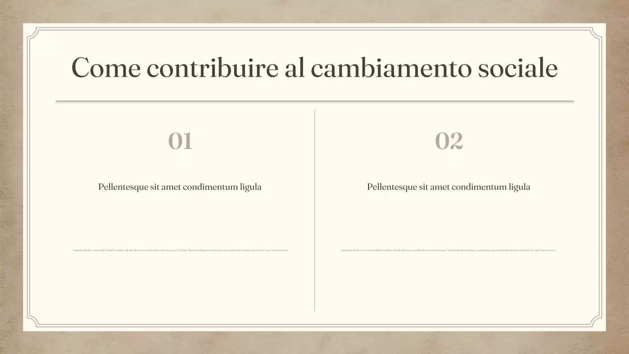 newsletter civile vintage beige