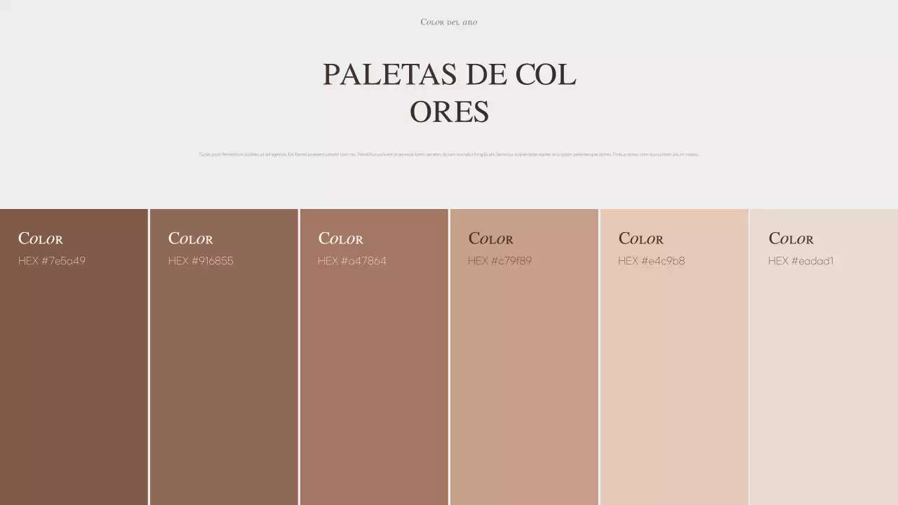 anuncio color beige moderno