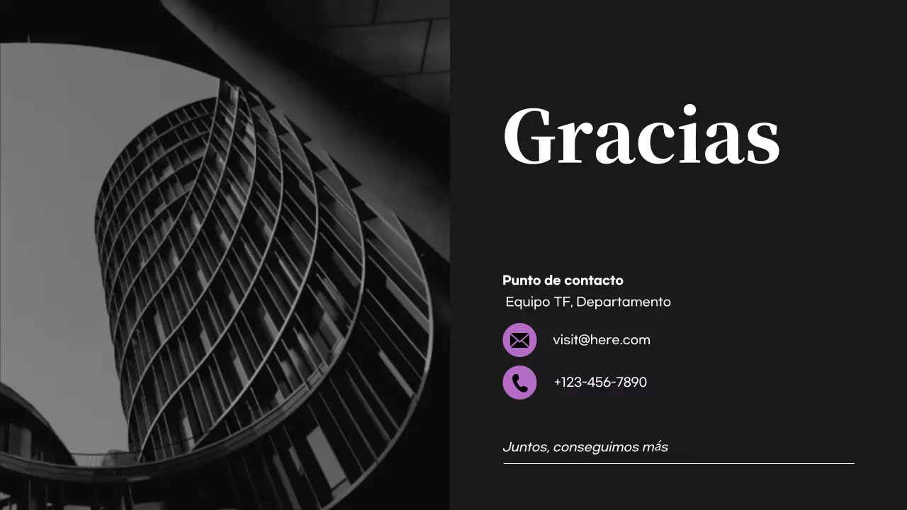 Informe Black Modern Business