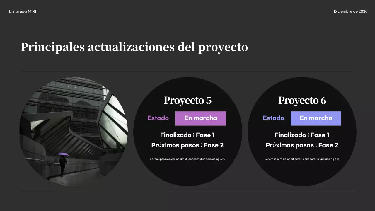 Informe Black Modern Business