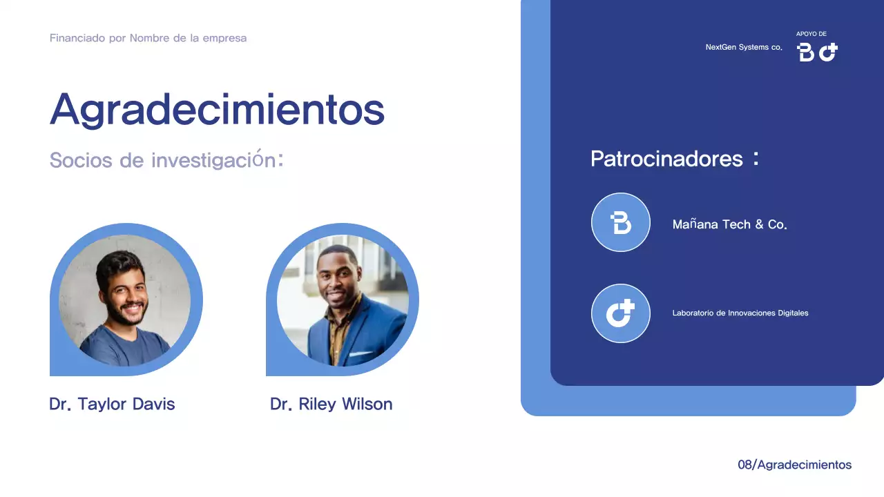 Anuncio de la Conferencia Blue Modern