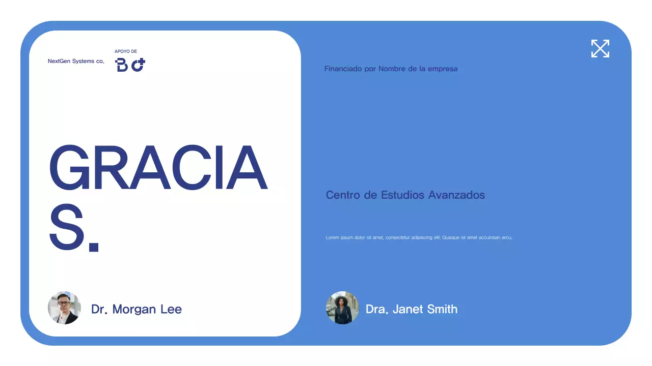 Anuncio de la Conferencia Blue Modern