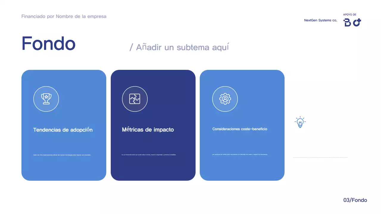 Anuncio de la Conferencia Blue Modern