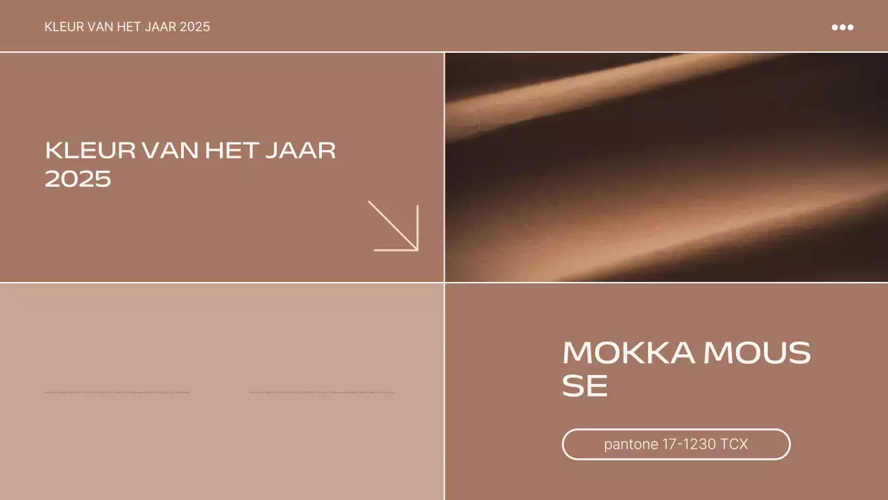 beige modern trendrapport document