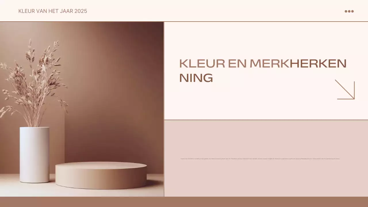 beige modern trendrapport document