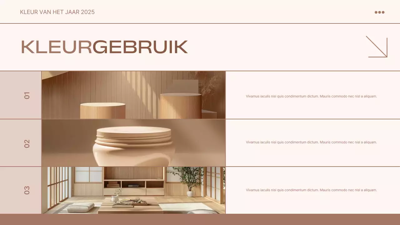 beige modern trendrapport document