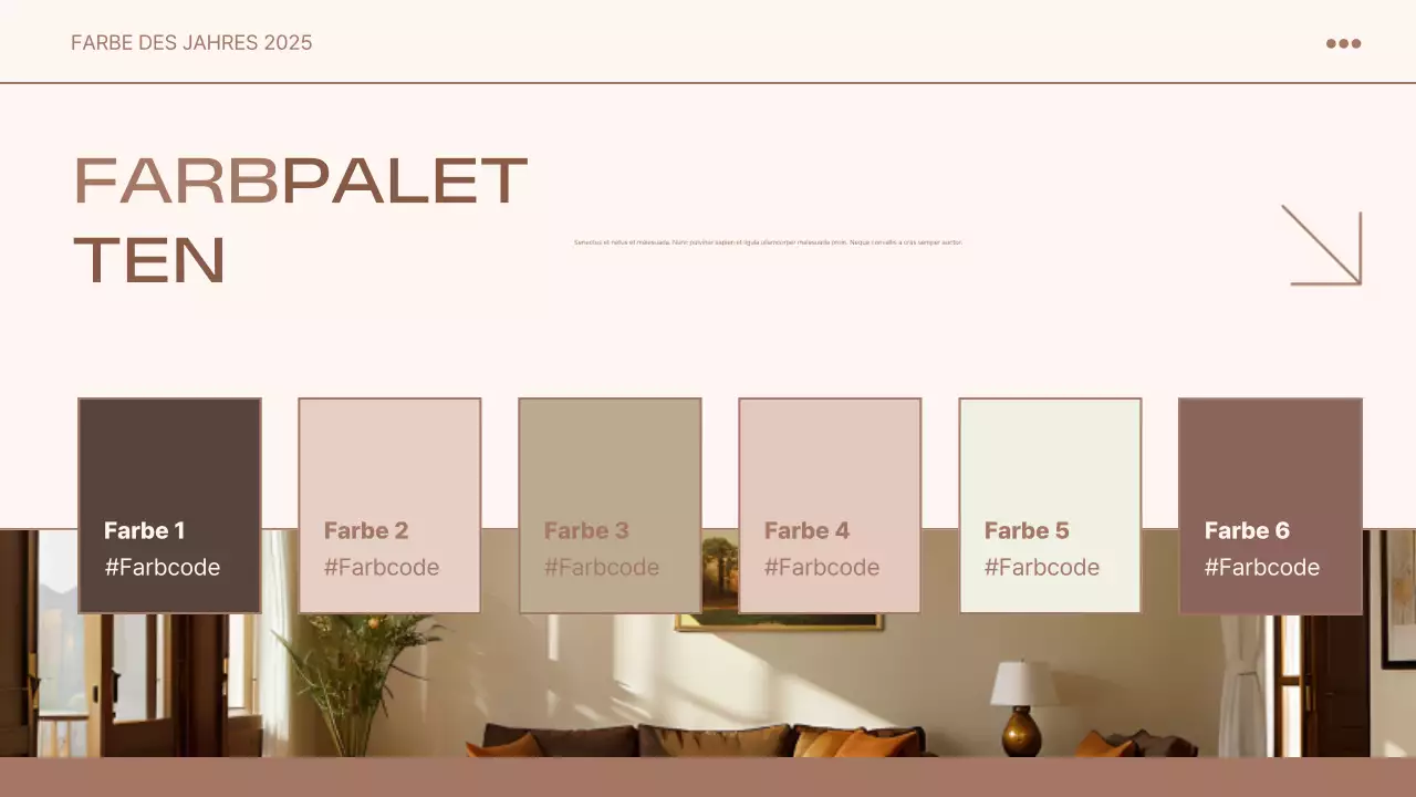 beige modern trend report Dokument