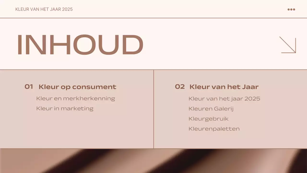 beige modern trendrapport document