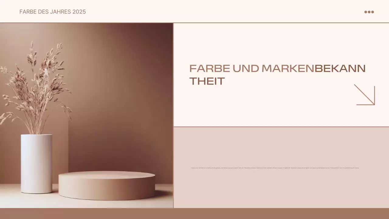 beige modern trend report Dokument