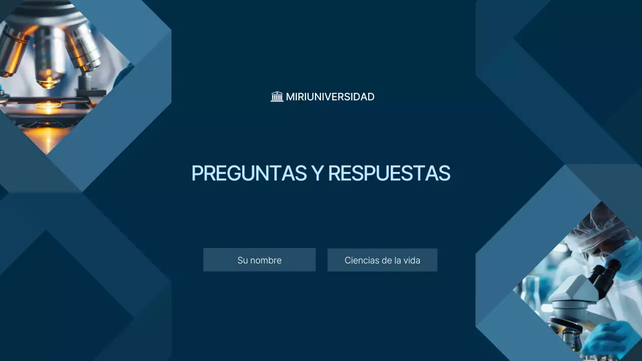 conferencia sobre ciencia moderna azul