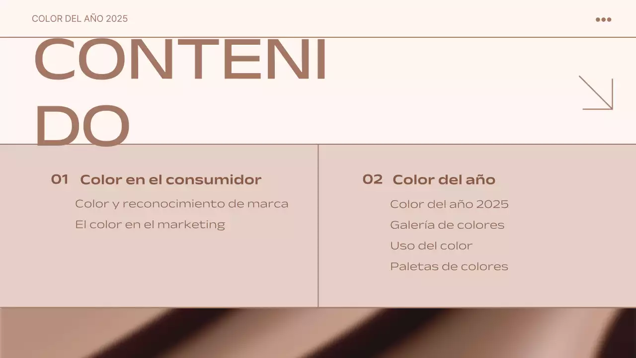 beige moderno informe de tendencias documento