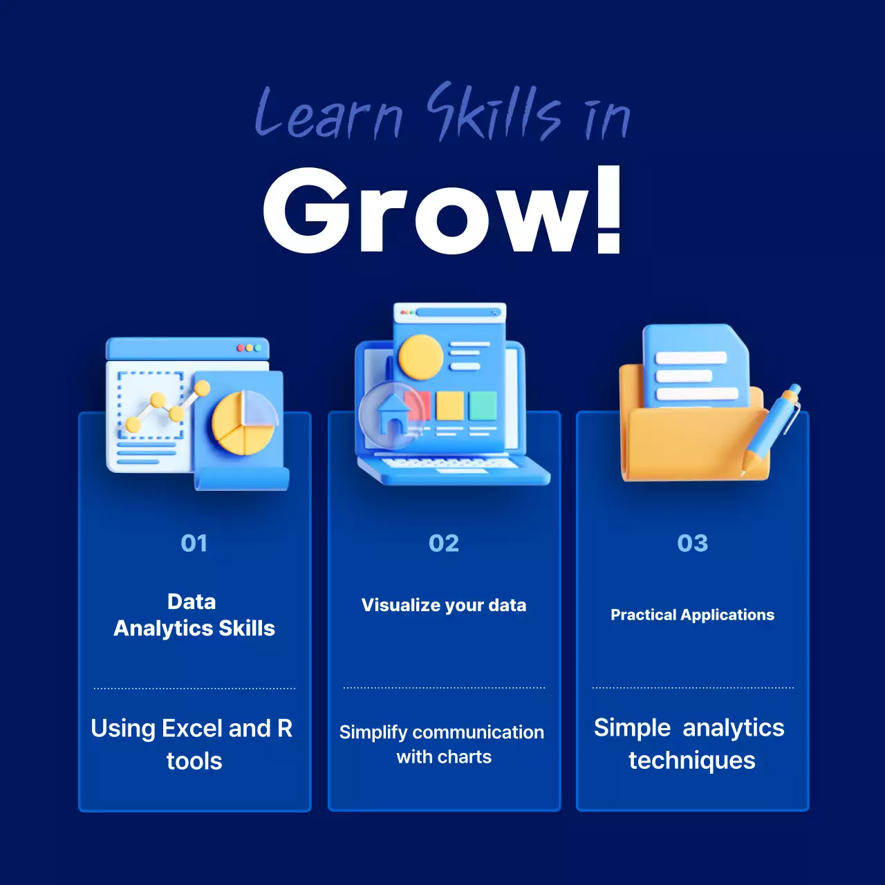 Aviso de recrutamento de estagiários da Blue Modern