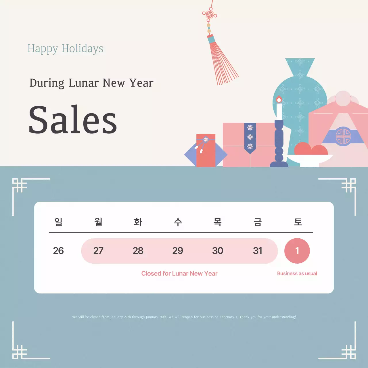 Hướng dẫn Tết Nguyên đán Truyền thống Mint