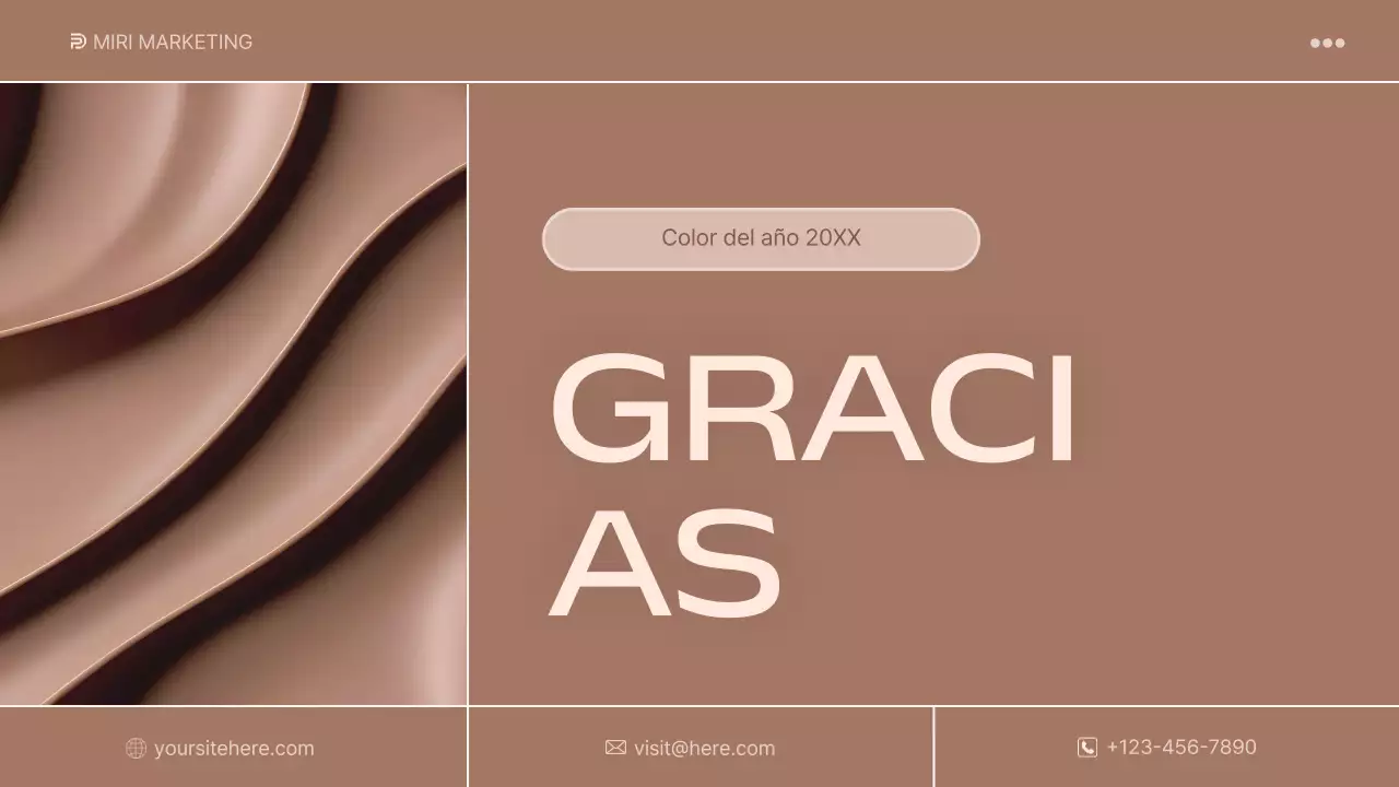 beige moderno informe de tendencias documento