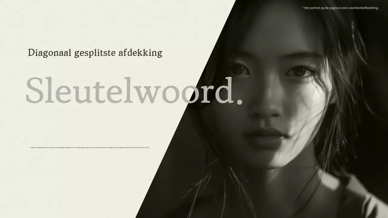 Beige minimalistisch fotolijstje