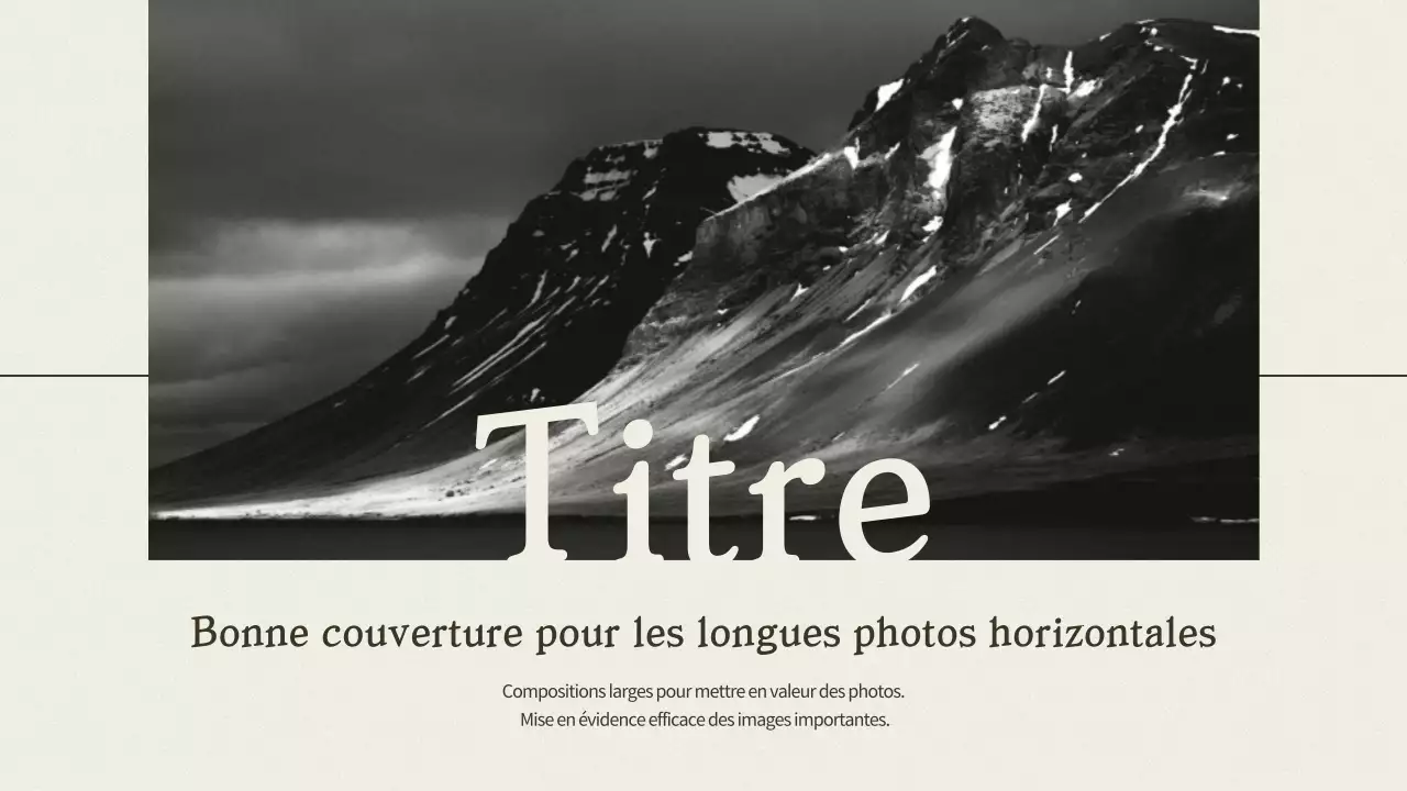 Cadre photo minimaliste beige