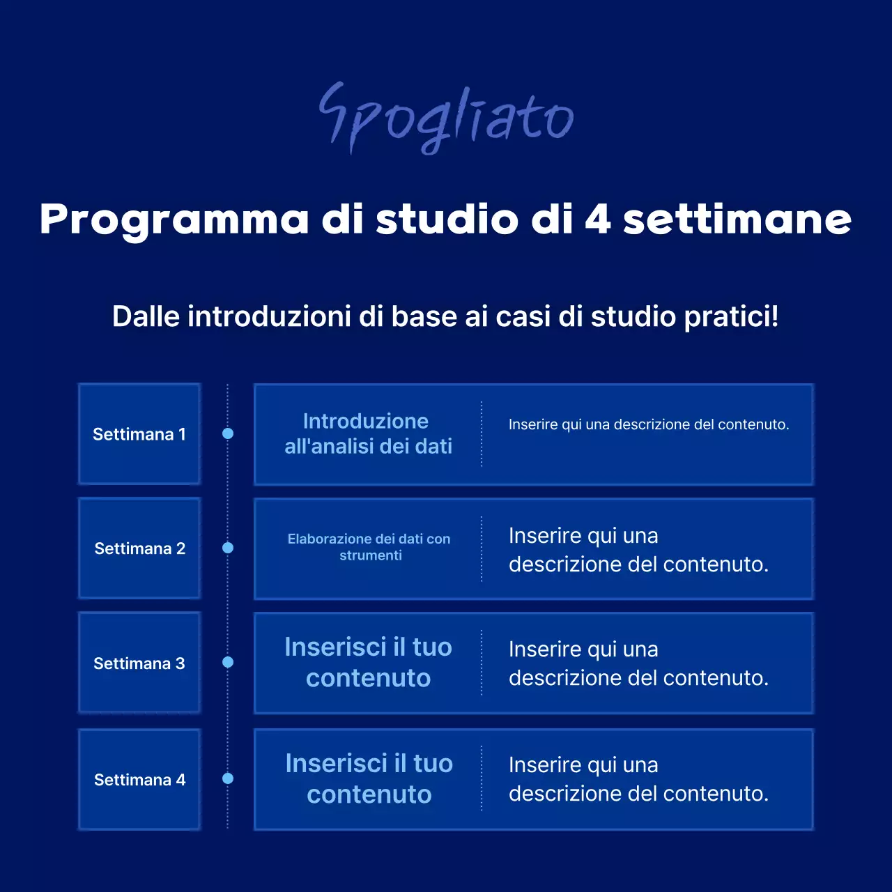 Bando di reclutamento per apprendisti Blue Modern