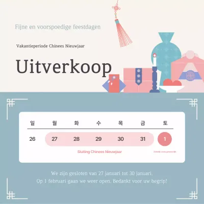 Mint Traditionele Chinese Nieuwjaar Gids