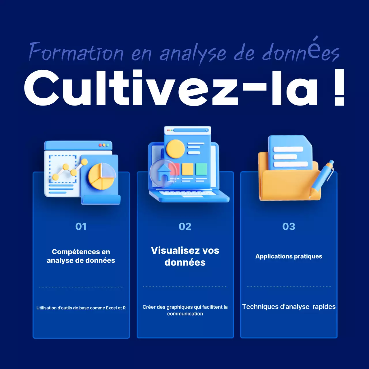 Avis de recrutement de stagiaires Blue Modern