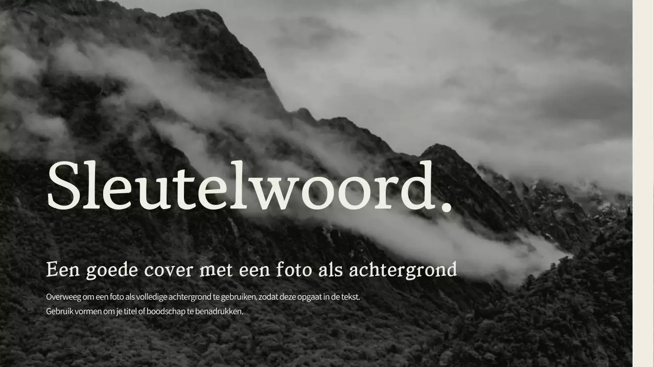 Beige minimalistisch fotolijstje