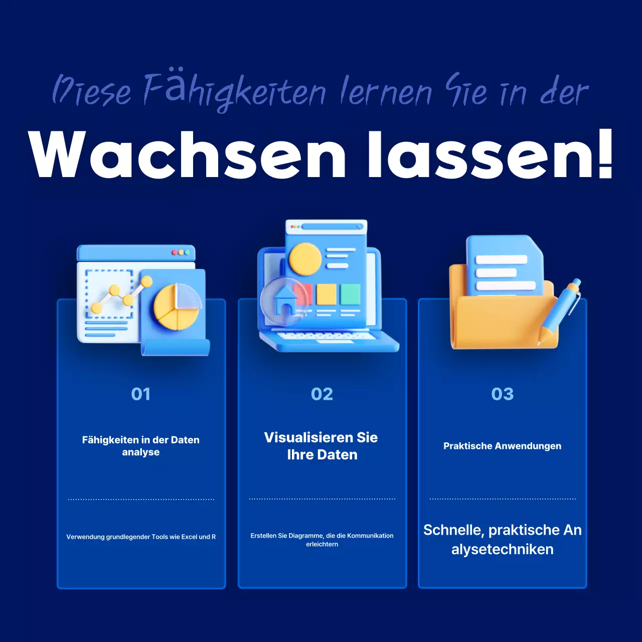 Blue Modern Trainee Recruitment Notice