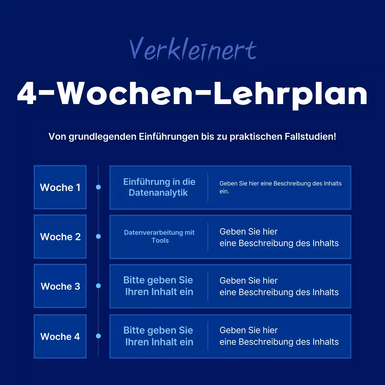 Blue Modern Trainee Recruitment Notice