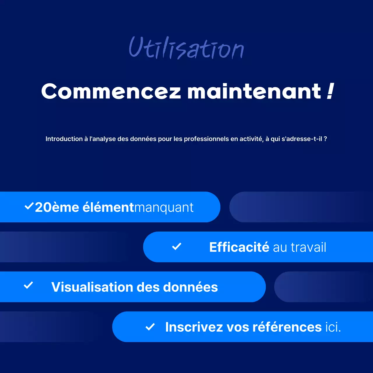 Avis de recrutement de stagiaires Blue Modern