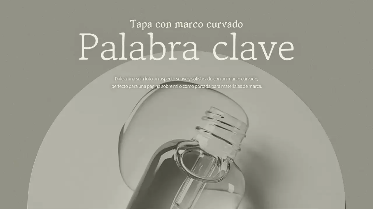 Marco de fotos fotográfico minimalista beige