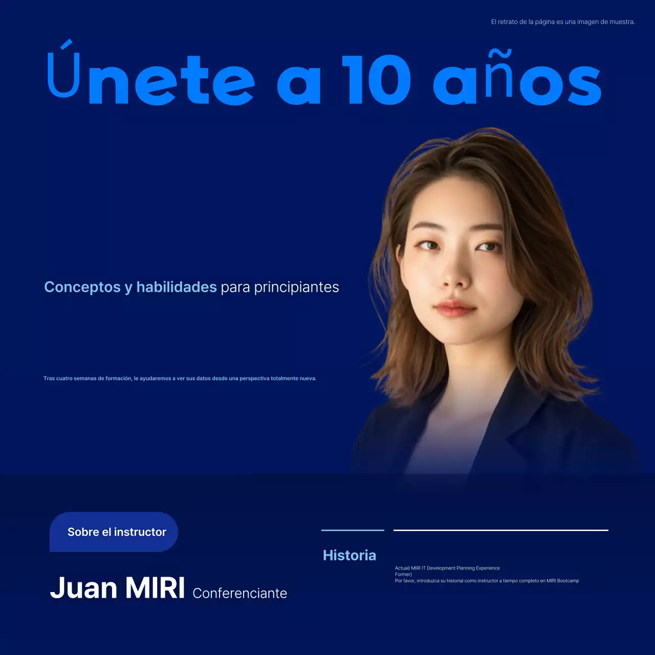 Blue Modern Aviso de contratación de becarios