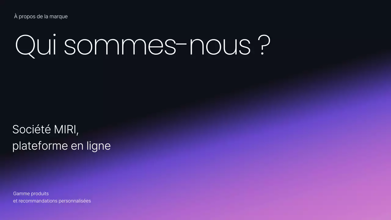 Planifier un discours d'entreprise moderne et mauve