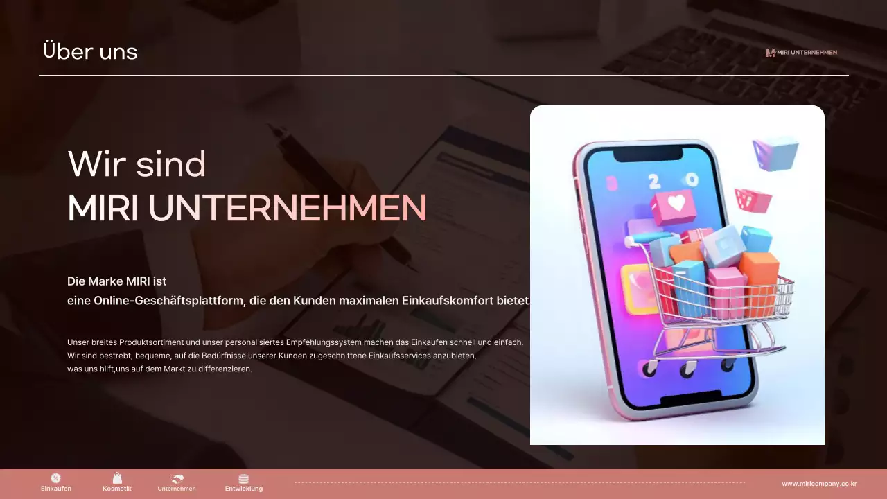 Brown Modern Business Beschreibung