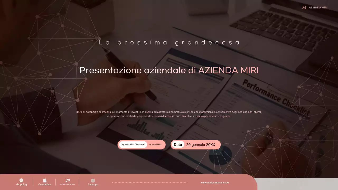 Descrizione dell'azienda Brown Modern