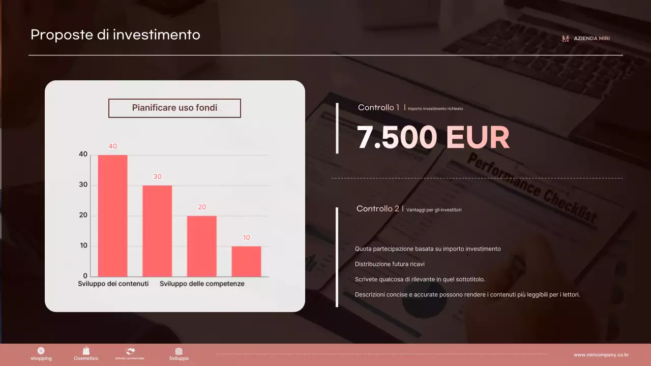 Descrizione dell'azienda Brown Modern