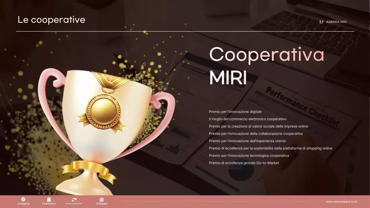 Descrizione dell'azienda Brown Modern