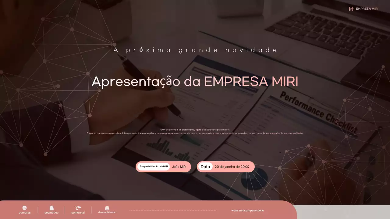 Brown Modern Business Descrição