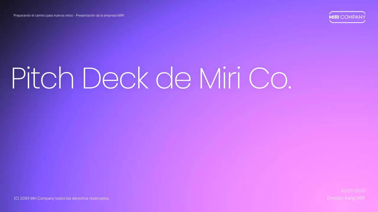 Planificar un discurso empresarial moderno en malva