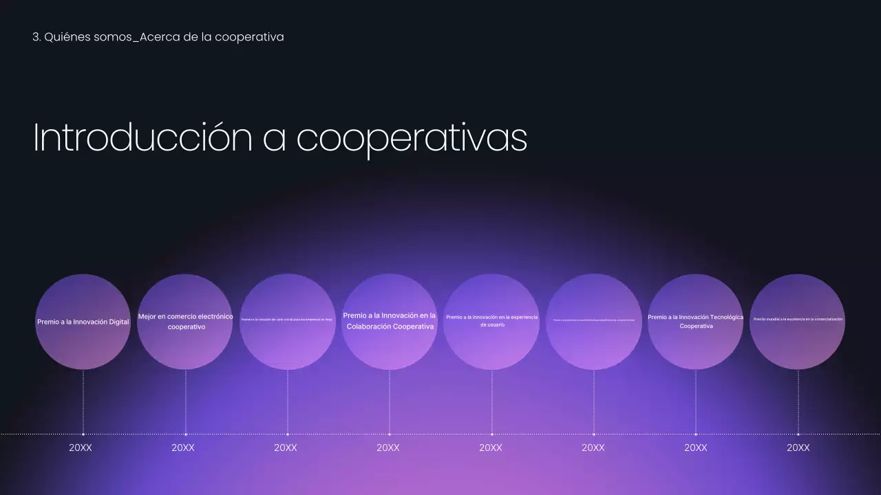 Planificar un discurso empresarial moderno en malva