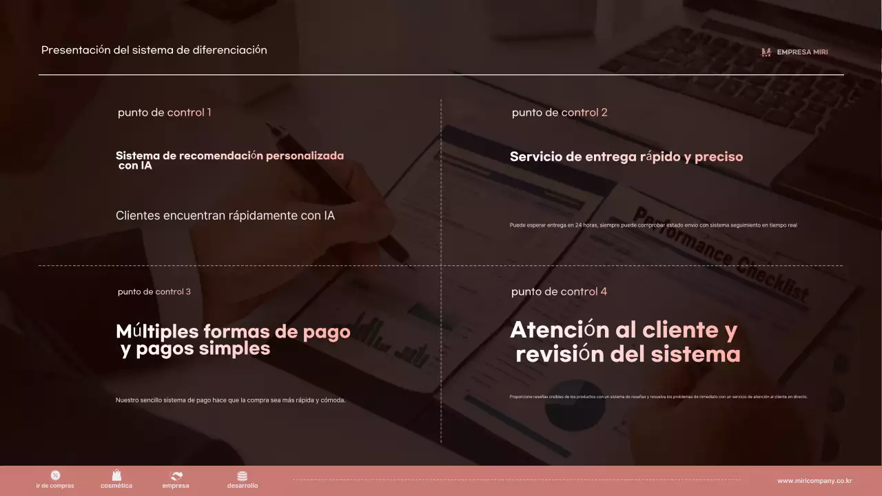 Descripción de la empresa Brown Modern