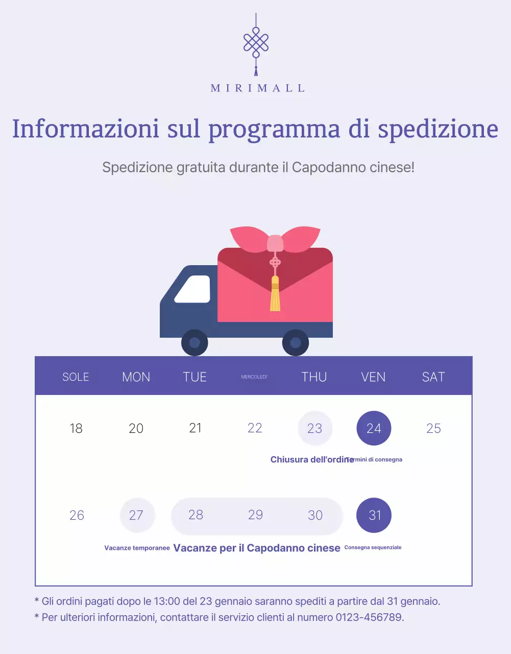 Promozione del Capodanno cinese tradizionale Farang
