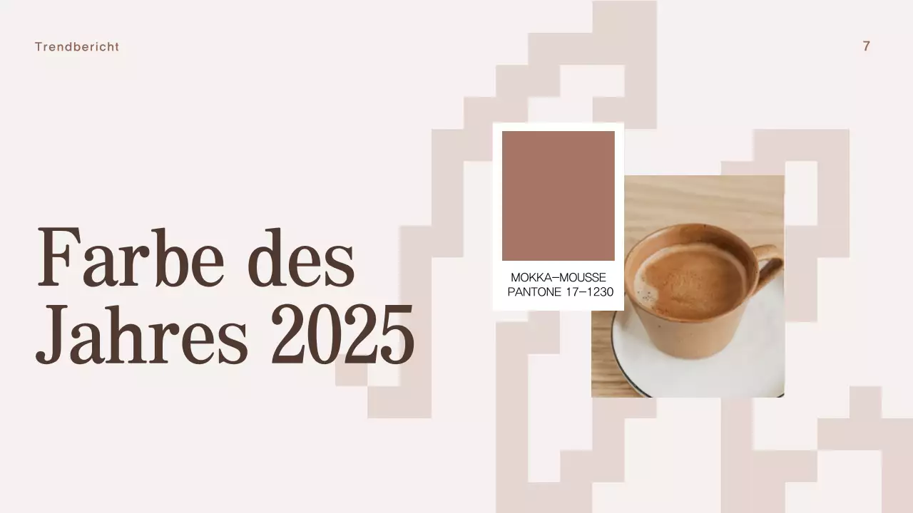 beige modern trend report Dokument