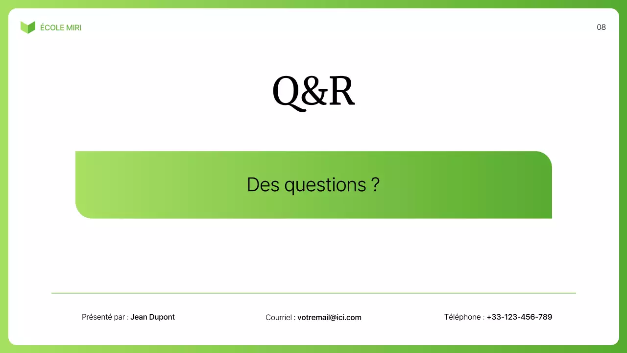 cours de biologie moderne verte